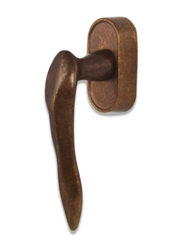 MOSSA - DK bronze window handle by GIARA ART DESIGN-BRONZE - view 3